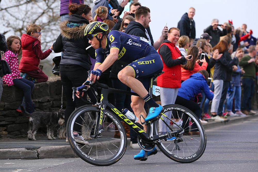 Mathew Hayman (Orica-Scott) at Tour de Yorkshire