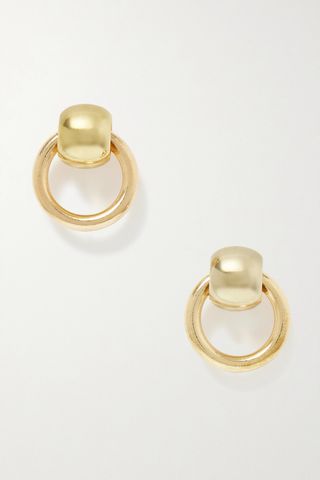 + Net Sustain Rina Gold-Plated Recycled Earrings
