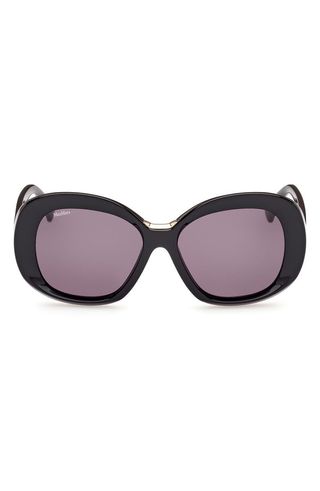Edna 55mm Round Sunglasses