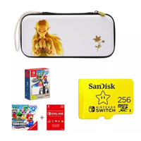 Nintendo Switch OLED | Super Mario Bros. Wonder | 12 months Nintendo Switch Online | SanDisk 256GB memory card | The Legend of Zelda case | $314 at Currys