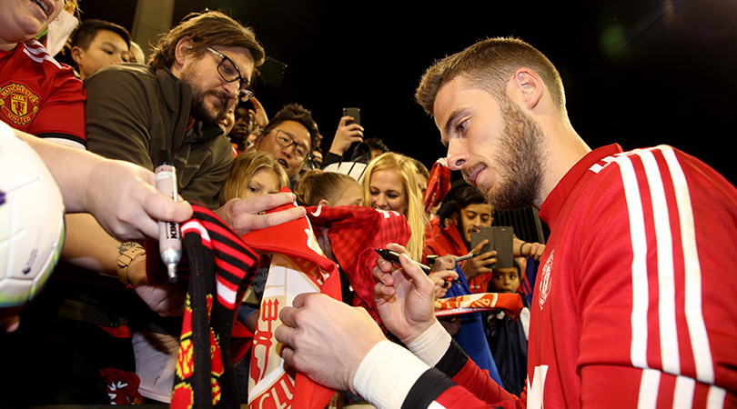 De Gea captain Manchester United