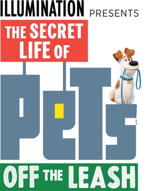 Secret Life of Pets Off the leash logo