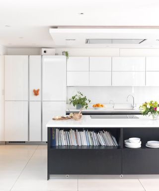 Minimalist kitchen ideas with white cabinets