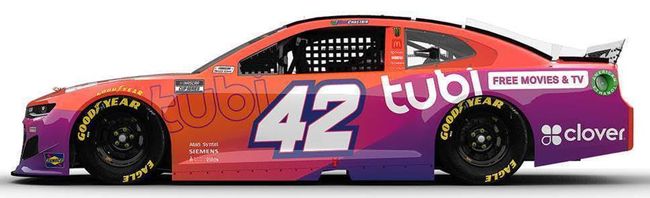 Tubi&#039;s NASCAR ... car.