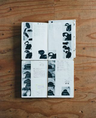 Hair styling guide inside Tomihiro Kono’s studio in Tokyo