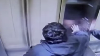 Horrifying video shows man trapped in elevator skyrocketing 31 floors in 15 seconds