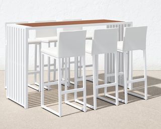Rasberry 6-person patio dining set available at All Modern