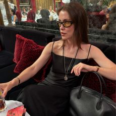 Anouk wearing The Row Agnes.