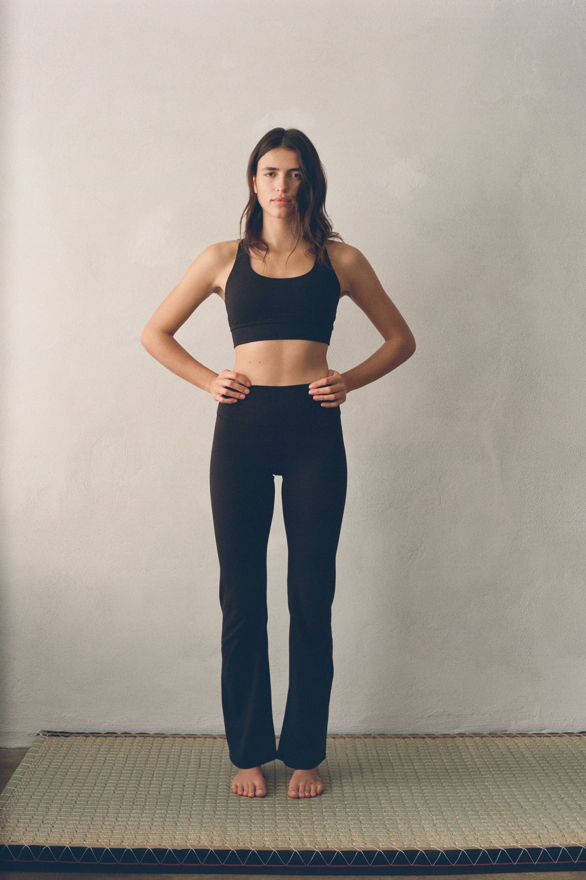 H&M, Flared Yoga Leggings with SoftMove™