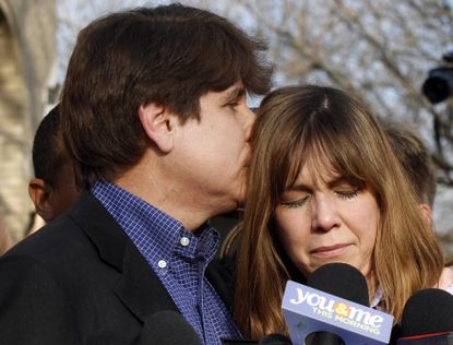 Rod Blagojevich and Patricia Blagojevich.
