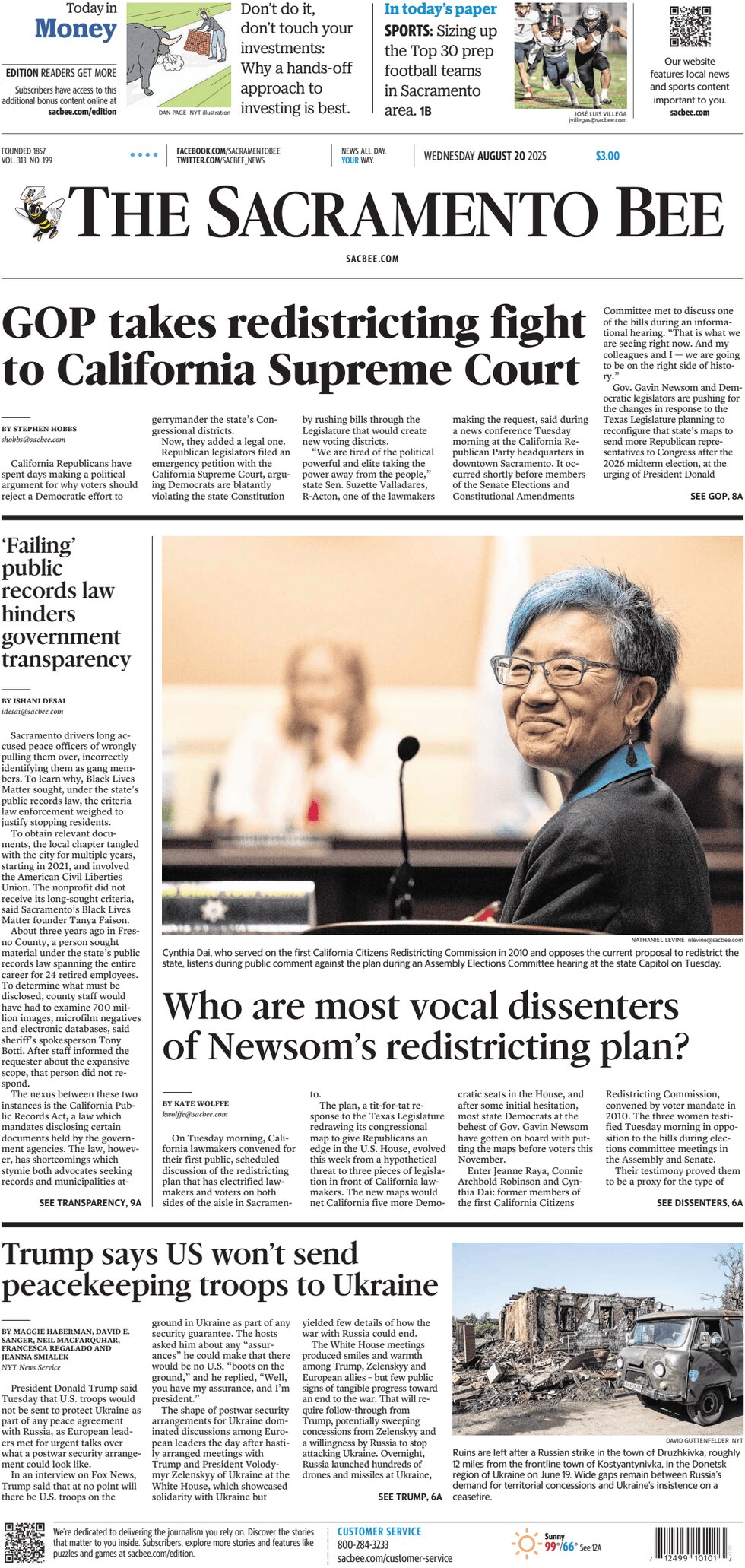 The Sacramento Bee