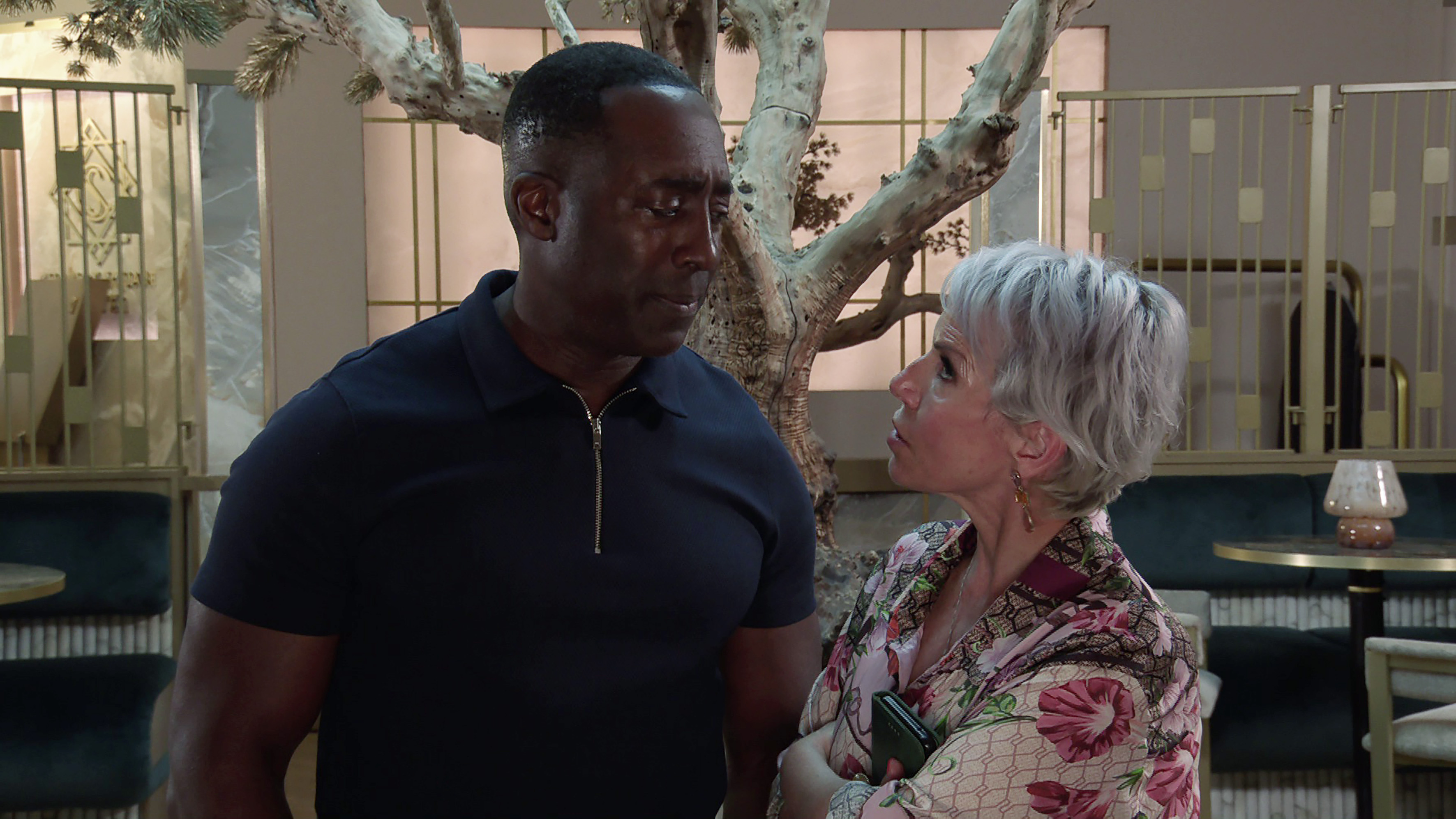 Ronnie Bailey and Debbie Webster in Coronation Street