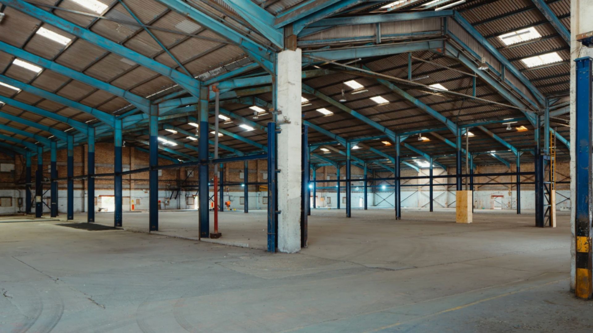 an image of the new Ironworks, a new warehouse venue in east London