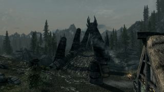 Best Skyrim mods - the dragon bridge, but big