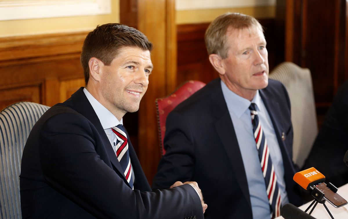 Rangers Press Conference – Ibrox Stadium