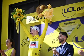 Tadej Pogacar goes into yellow on stage two of the Tour de France 2024