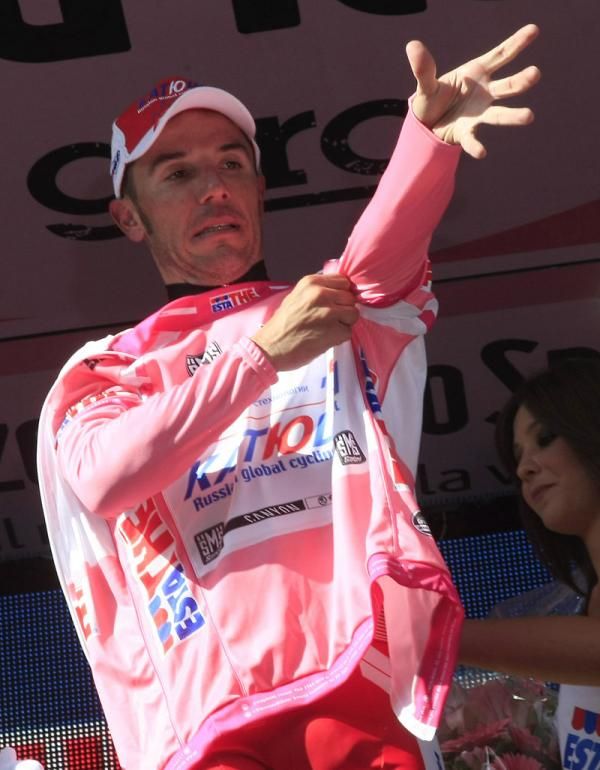 Joaquim Rodriguez (Katusha) pulling on pink again