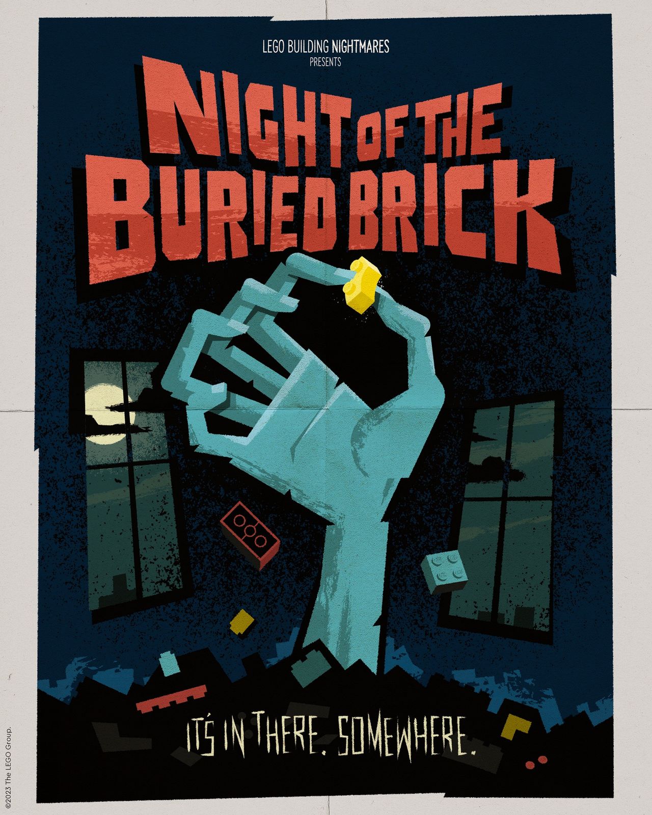 Lego horror posters