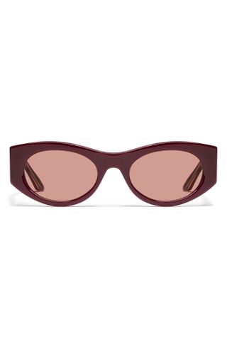 QUAY, So What 60mm Round Sunglasses