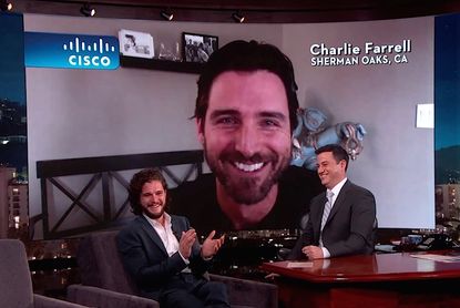 Kit Harington judges Jon Snow impersonators on Jimmy Kimmel Live