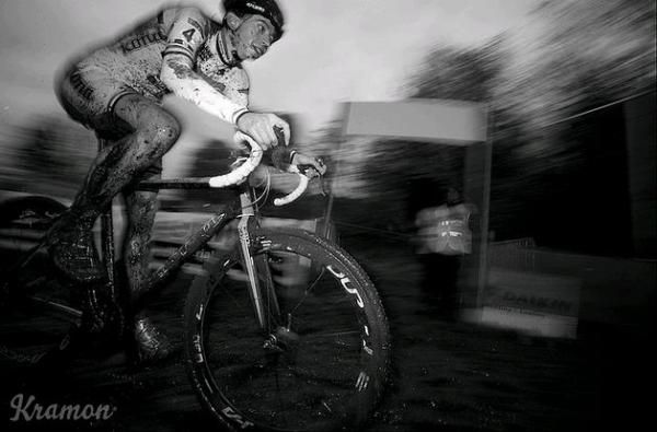 Helen Wyman in full flight.
