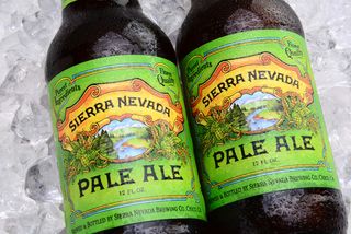 Two bottles of Sierra Nevada Pale Ale.