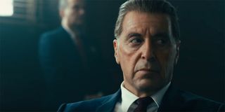 Al Pacino's Jimmy Hoffa in The Irishman