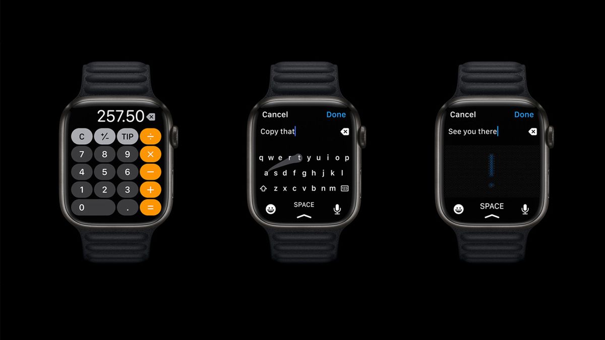 keyboard on apple watch series 5