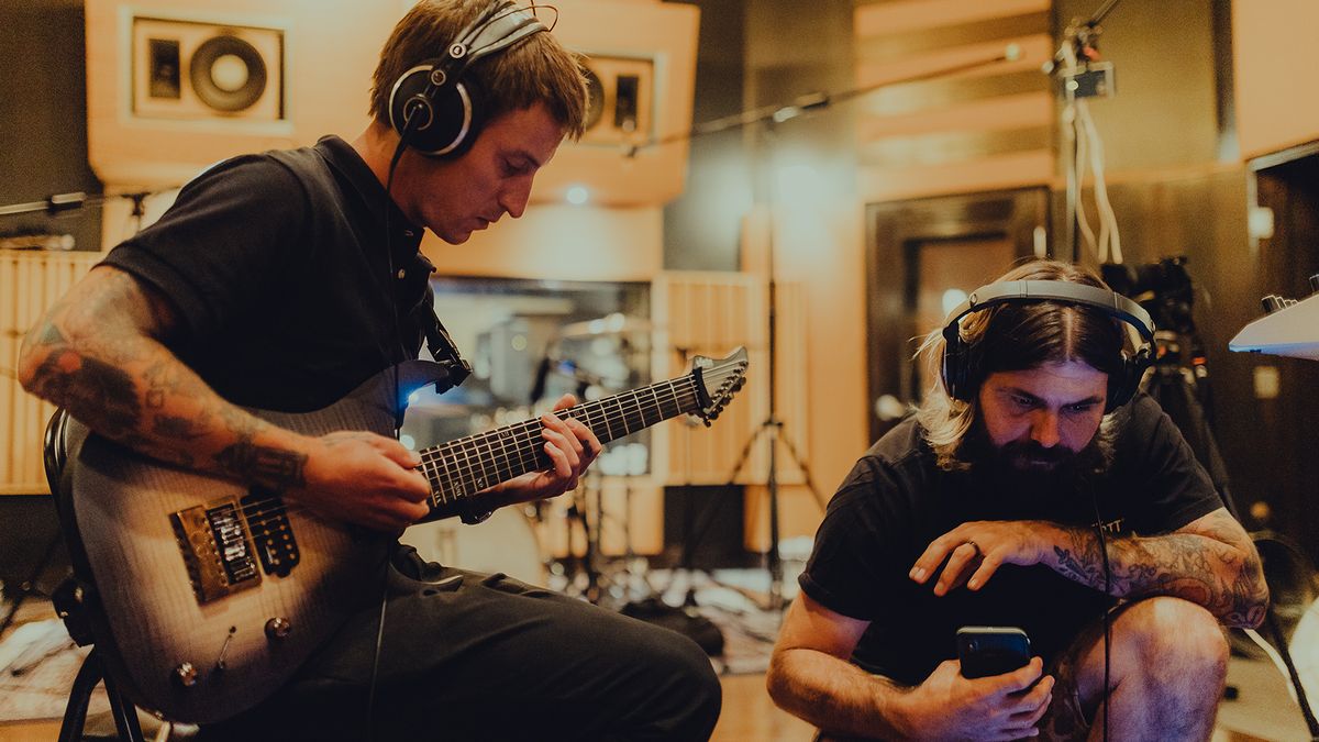 [L-R] Paul Marc Rousseau and Josh Bradford of Silverstein