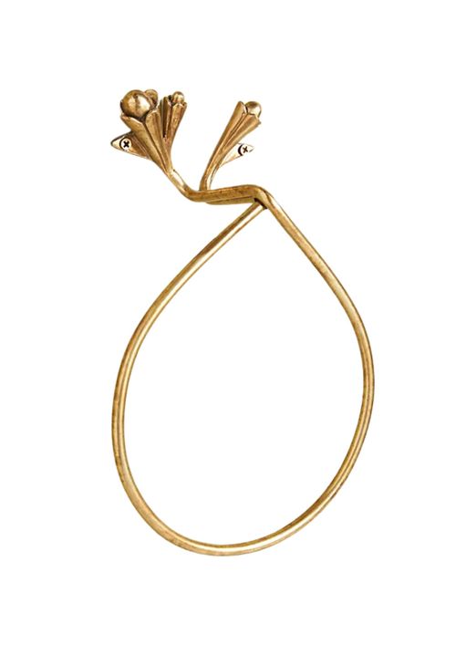 Claudia Brass Towel Ring