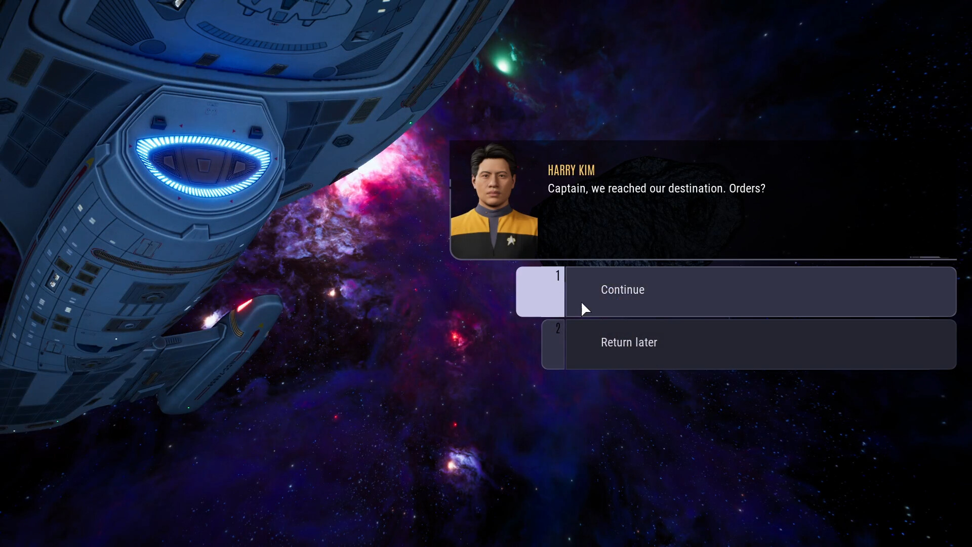 星際迷航旅行者的屏幕截圖 - 超越未知，這是基於星際迷航旅行者的視頻遊戲策略-FI。