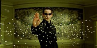 Keanu Reeves in The Matrix Reloaded