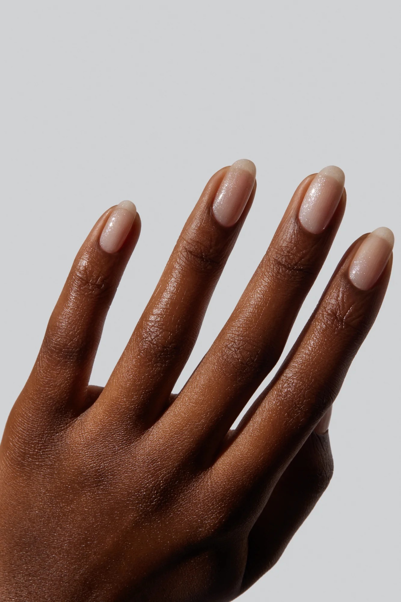 Hand wearing Gelcare Polar Mist