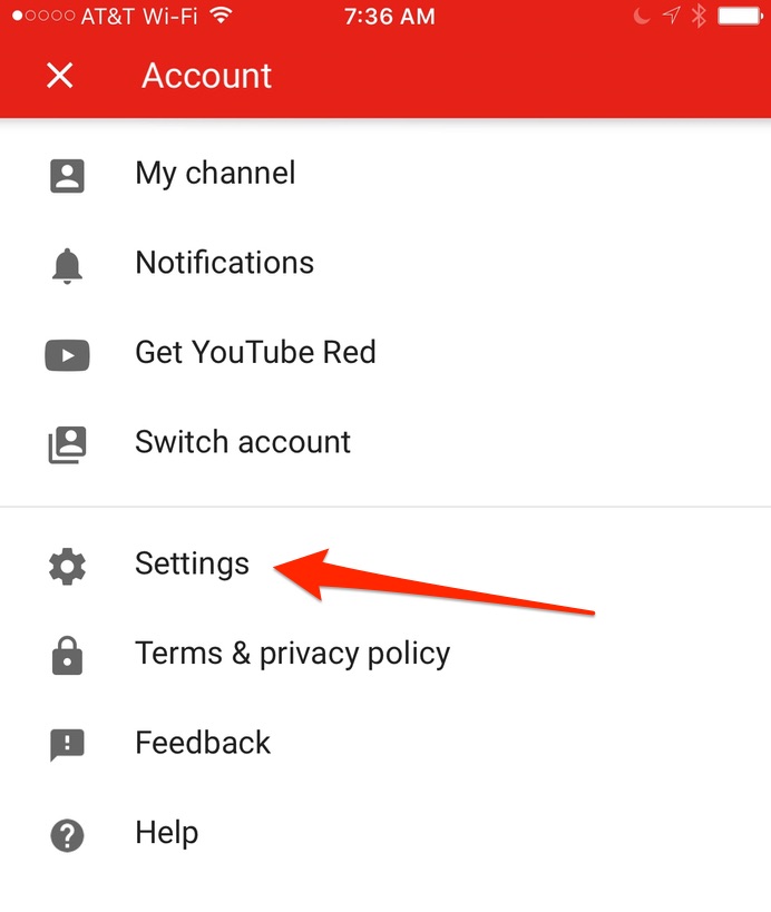 how to setup parental controls on youtube app
