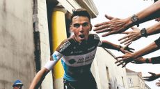Fans get hands-on with Romain Bardet at the 2018 Tour de France