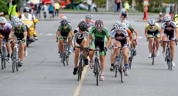 The short climb on the back side of the course