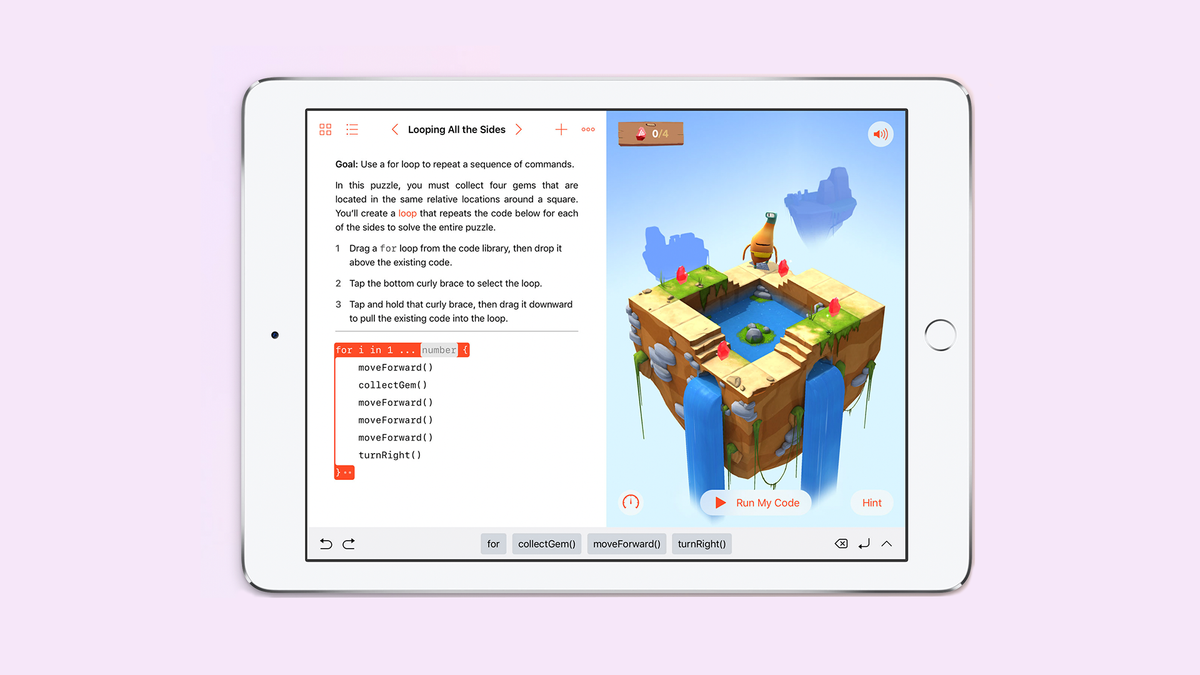 Swift Playgrounds on iPadOS 15