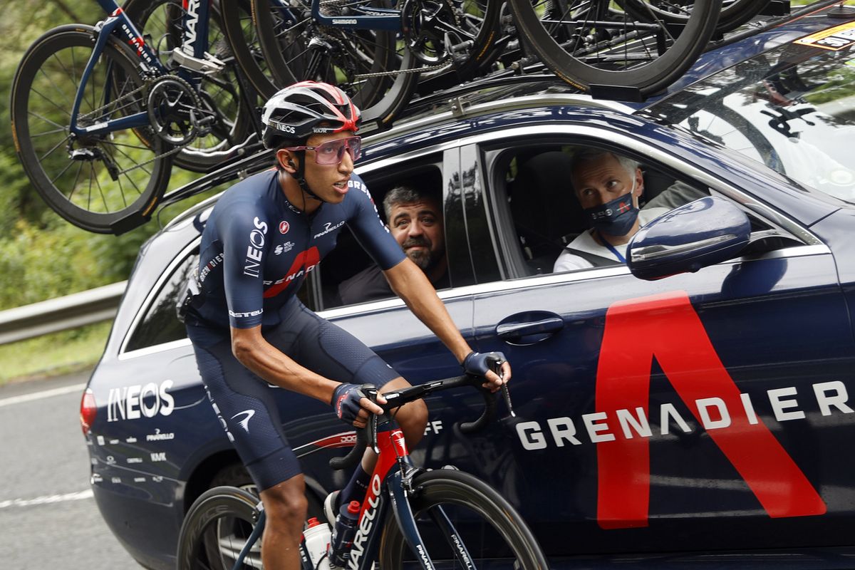 Clasica San Sebastian 2021 - San Sebastian - San Sebastian 222,3,2 km - 31/07/2021 - Egan Bernal (COL - Ineos Grenadiers) - photo Luis Angel Gomez/BettiniPhotoÂ©2021