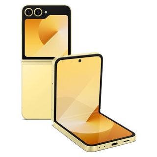 Render of the yellow Samsung Galaxy Z Flip 6