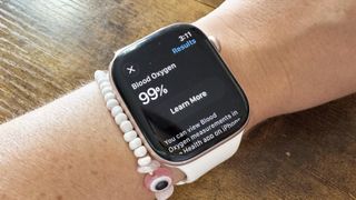 blood oxygen reading apple watch 10