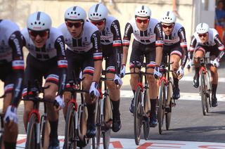 The Sunweb team impressed at the Vuelta TTT