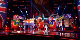 The Russian Dolls performing Elton John's "I'm Still Standing" in their last Masked Singer performance