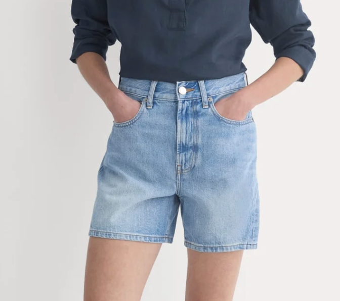 Everlane, Way-High&amp;reg; A-Line Denim Short (Was $88)