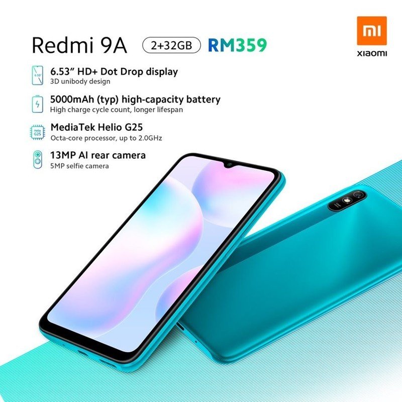 Redmi 9a Specs Sheet