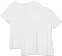 Women’s V-Neck Short Sleeve T-Shirt (2): was $19 now $8 @ Amazon