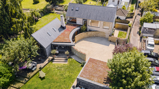 Birds eye view of the exterior 