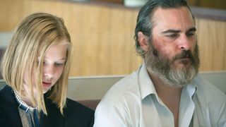 Joaquin Phoenix and Ekaterina Samsonov in You Were Never Really Here.