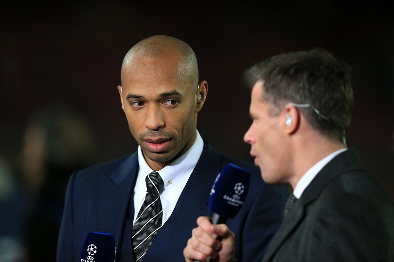 Jamie Carragher, Thierry Henry