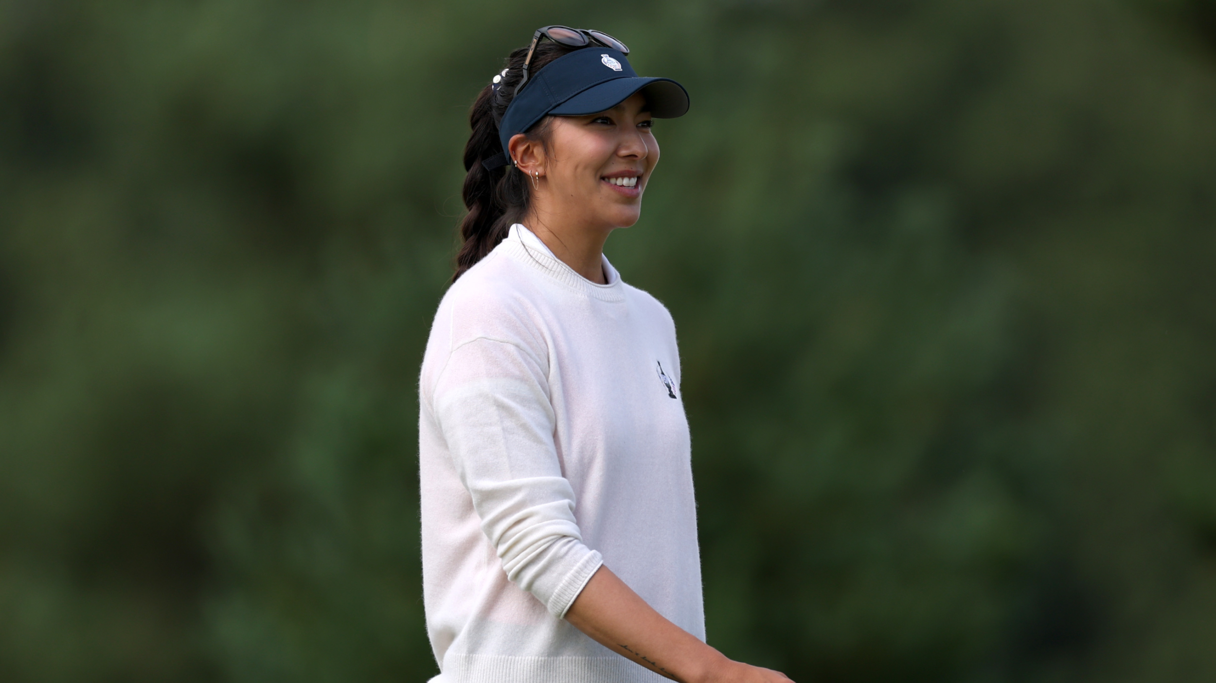 Alison Lee during the Solheim Cup