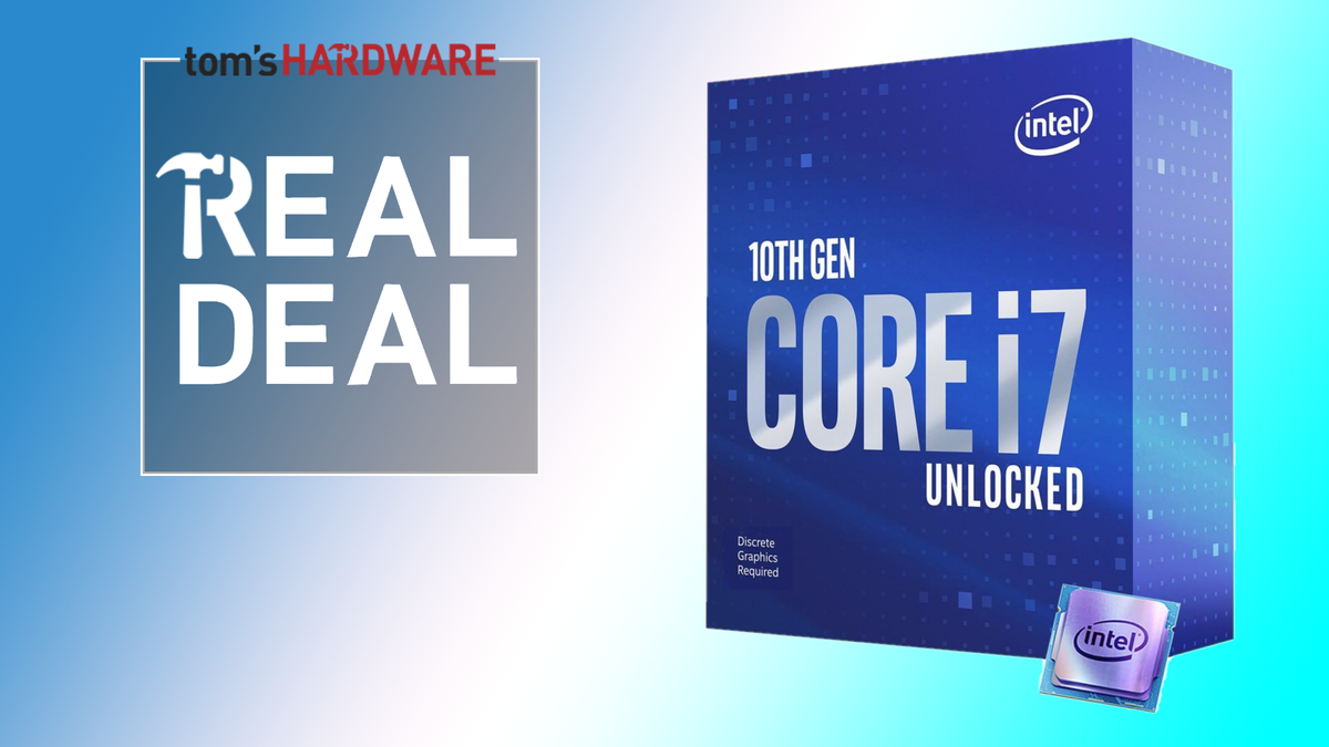 Intel Core i7-10700KF Gets Even Cheaper: Solid Gaming for $269